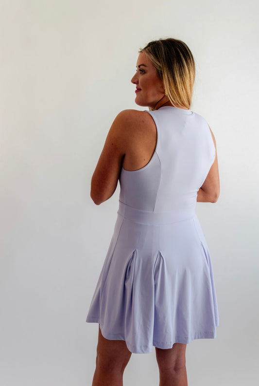 Butter Soft Athletic Dress- Lavender