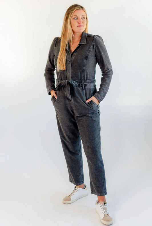 Clio Tie Front Jumpsuit