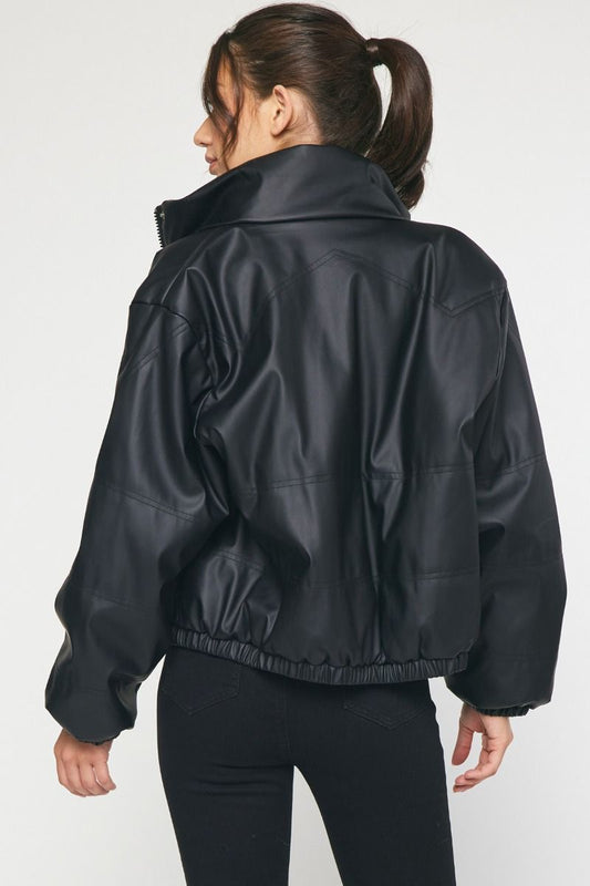 Heather Puffer Jacket