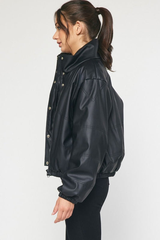 Heather Puffer Jacket
