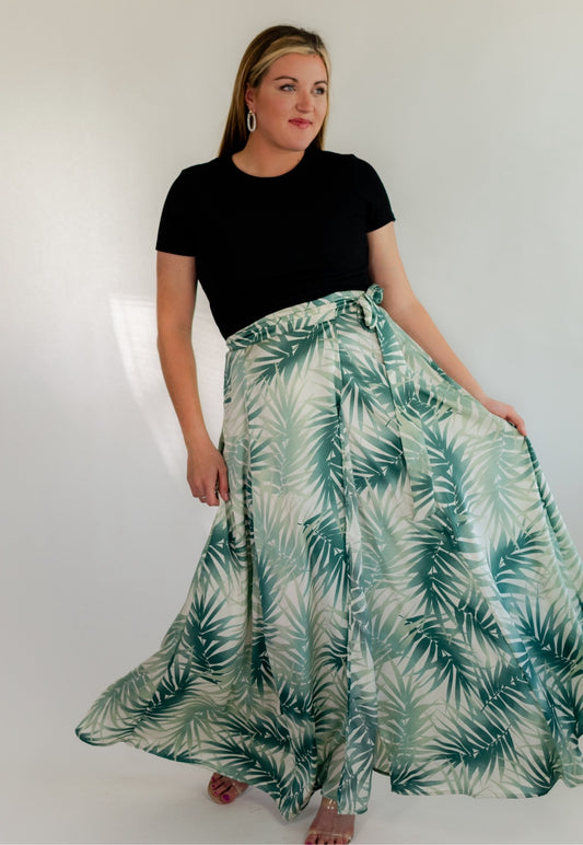 Show Skirt- Paradise Green